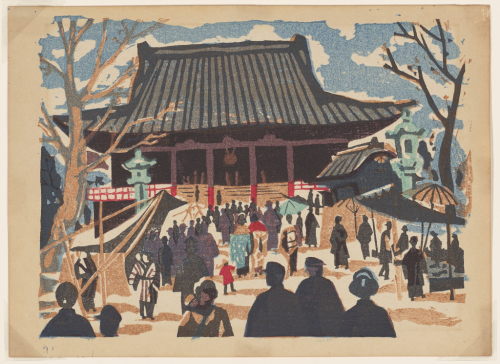 Sait%26%23333%3B%20Kiyoshi%2C%20%3Cb%3E%3Ci%3E%20Asakusa%20Kannond%26%23333%3B%20%28Asakusa%20Kwannon%20Temple%29%2C%20from%20the%20series%20T%26%23333%3Bky%26%23333%3B%20kaiko%20zue%20%28Scenes%20of%20Lost%20Tokyo%29%3C%2Fi%3E%3C%2Fb%3E%2C%201945%2C%20color%20woodblock%20print%20on%20paper%2C%20Gift%20of%20Miss%20Caroline%20Moyer%2C%20%26%23169%3B%20unknown%2C%20research%20required%2C%201996.31.2g